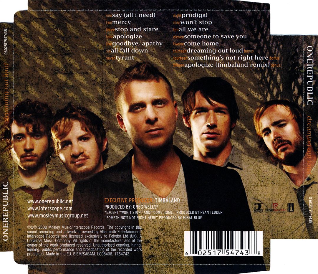 Dreaming Out Loud [Target Exclusive] cover art