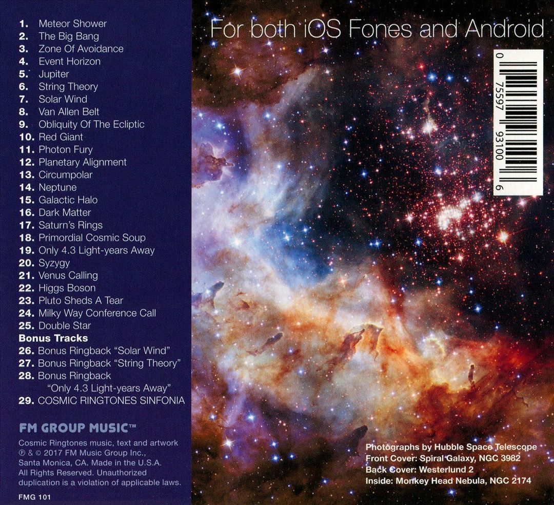 Cosmic Ringtones & Sonic Realms Your Universe Is Calling cover art