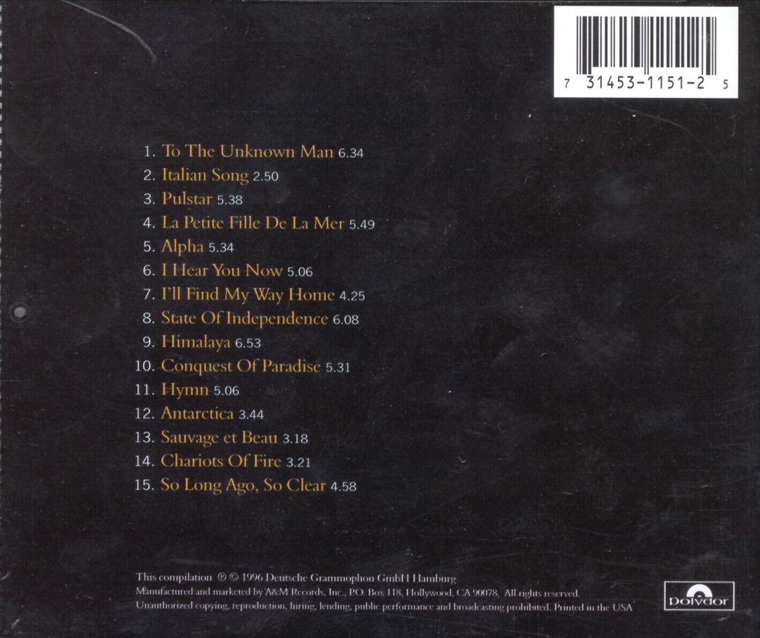 Portraits (So Long Ago, So Clear) cover art
