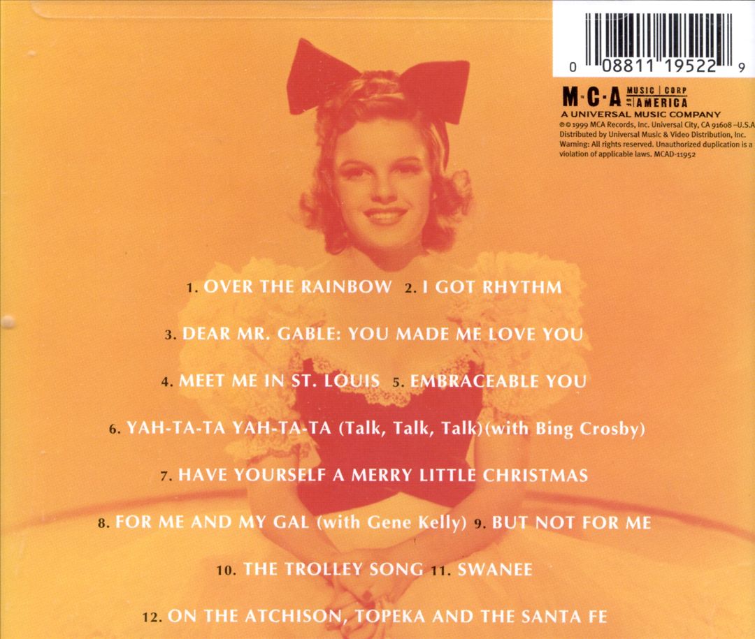 Best of Judy Garland: 20th Century Masters cover art
