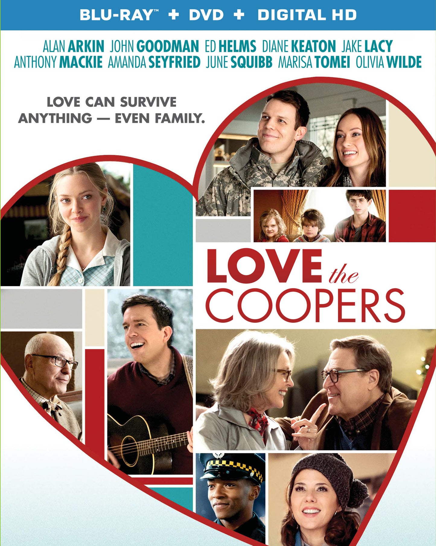 Love the Coopers [Blu-ray] [2 Discs] cover art