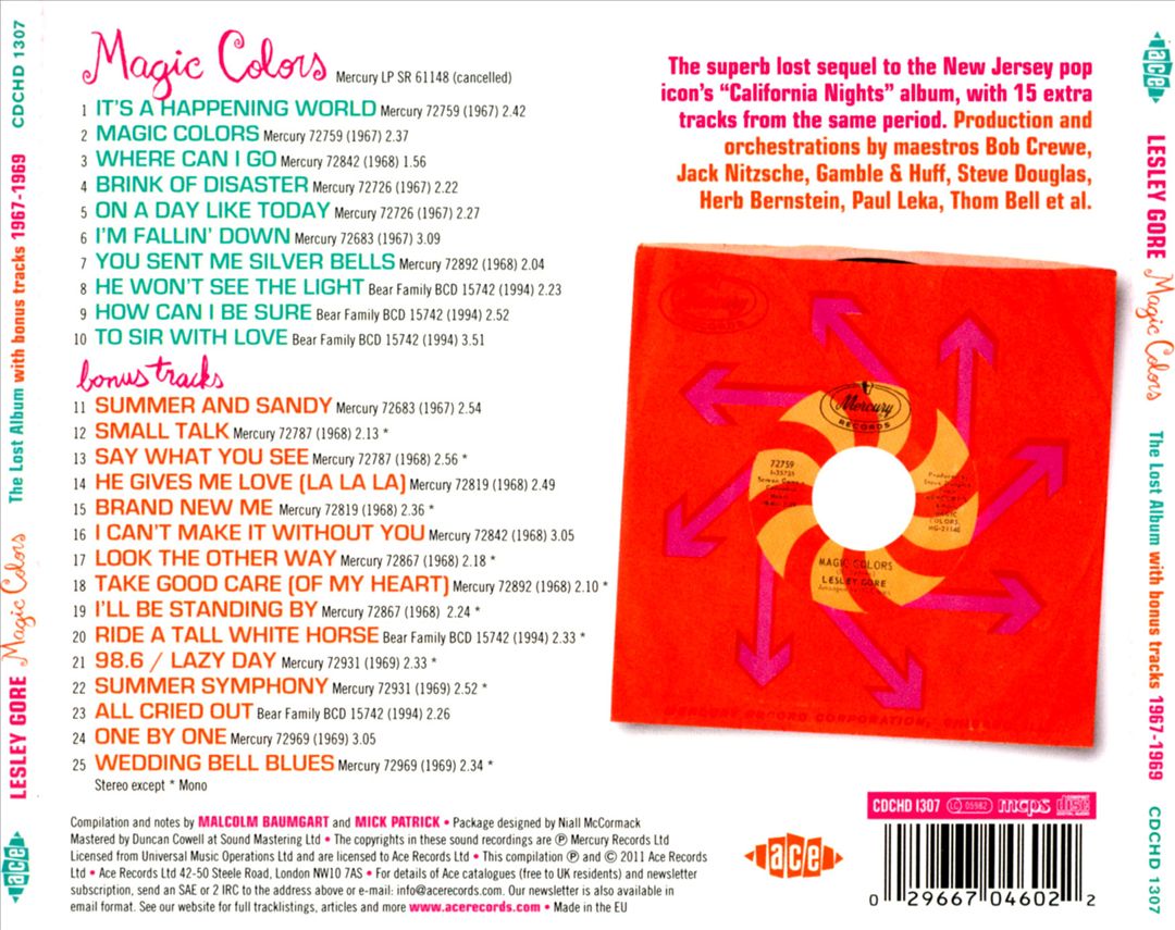 Magic Colors: The Lost Album cover art
