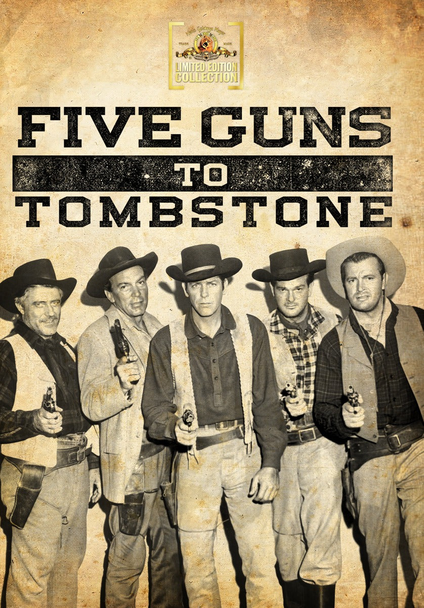 Five Guns to Tombstone cover art