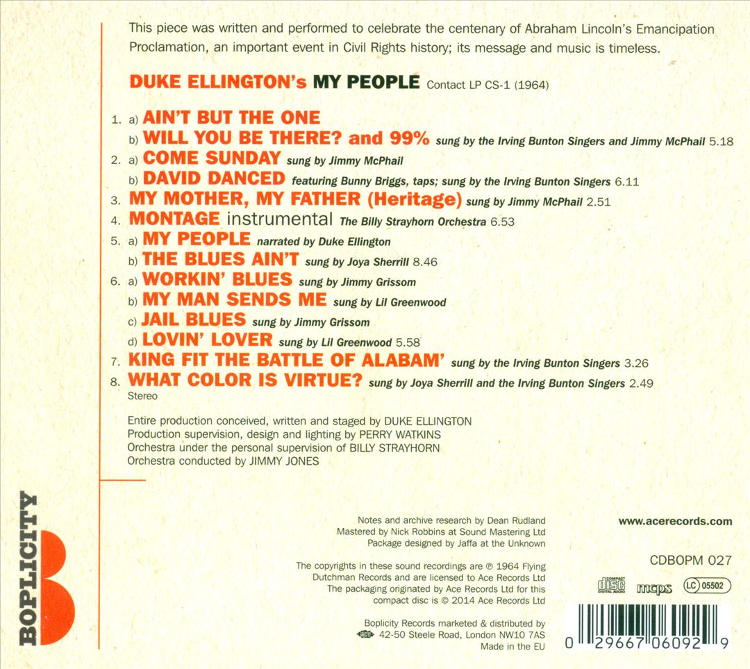 My People cover art