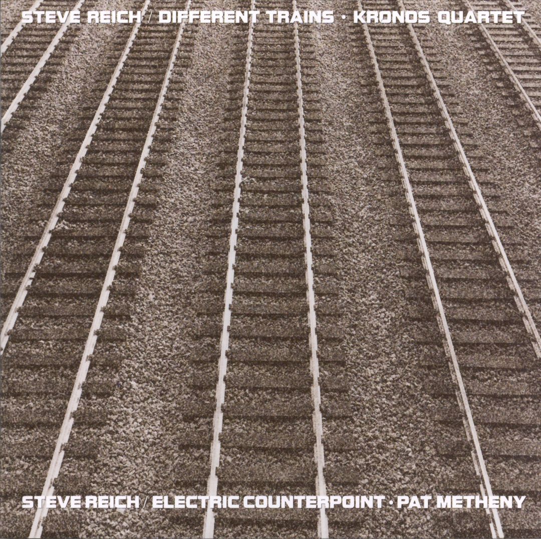 Steve Reich: Electric Counterpoint; Different Trains [LP] cover art