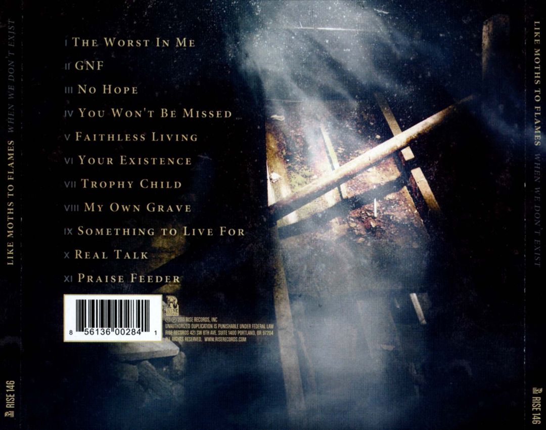 When We Don't Exist cover art