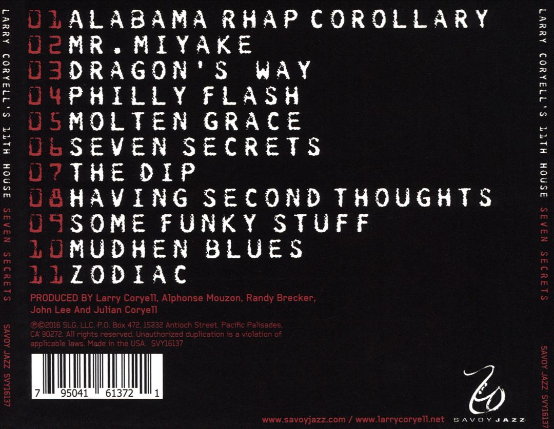 Seven Secrets cover art