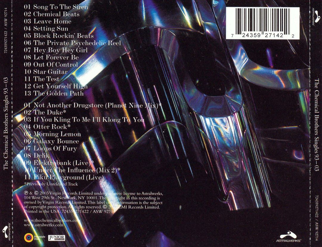 Singles 93-03 [Bonus Disc] cover art