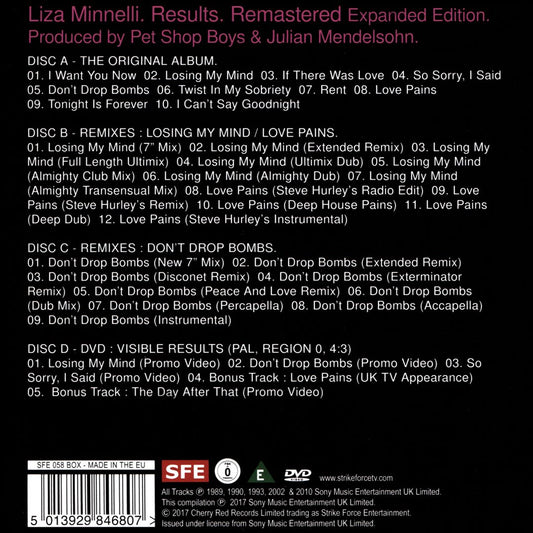Results [Expanded Edition] [3 CD/1 DVD] cover art