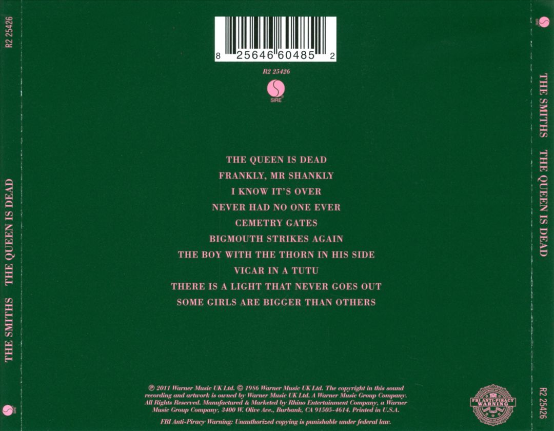 Queen Is Dead cover art