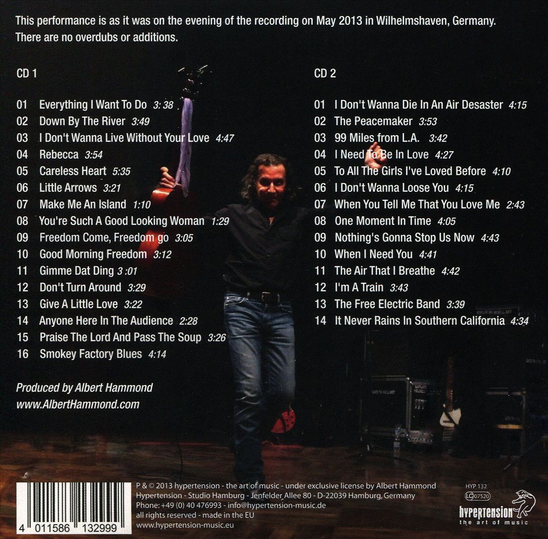 Songbook 2013: Live in Wilhelmshaven cover art