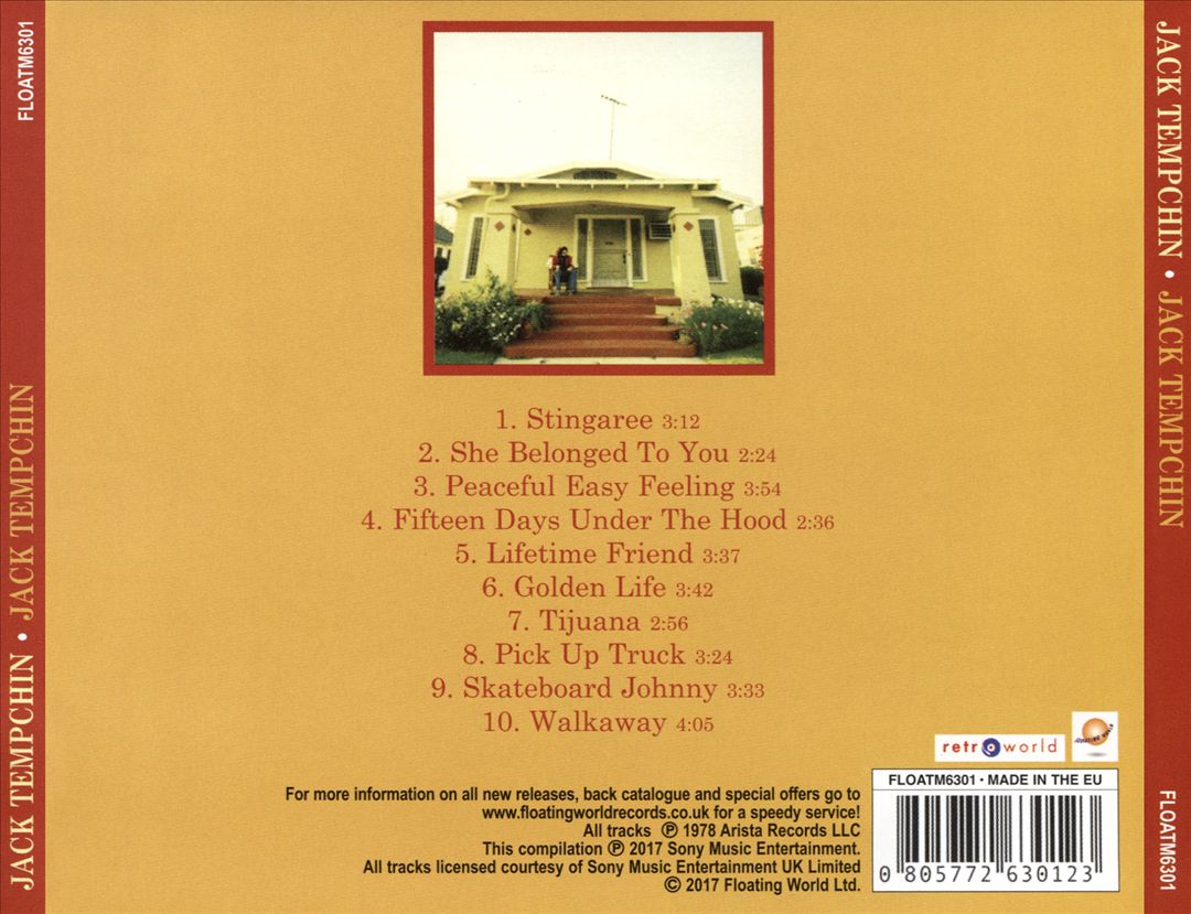 Jack Tempchin cover art