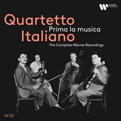 Pirmo la musica: Quartetto Italiano - The Complete Warner Recordings cover art