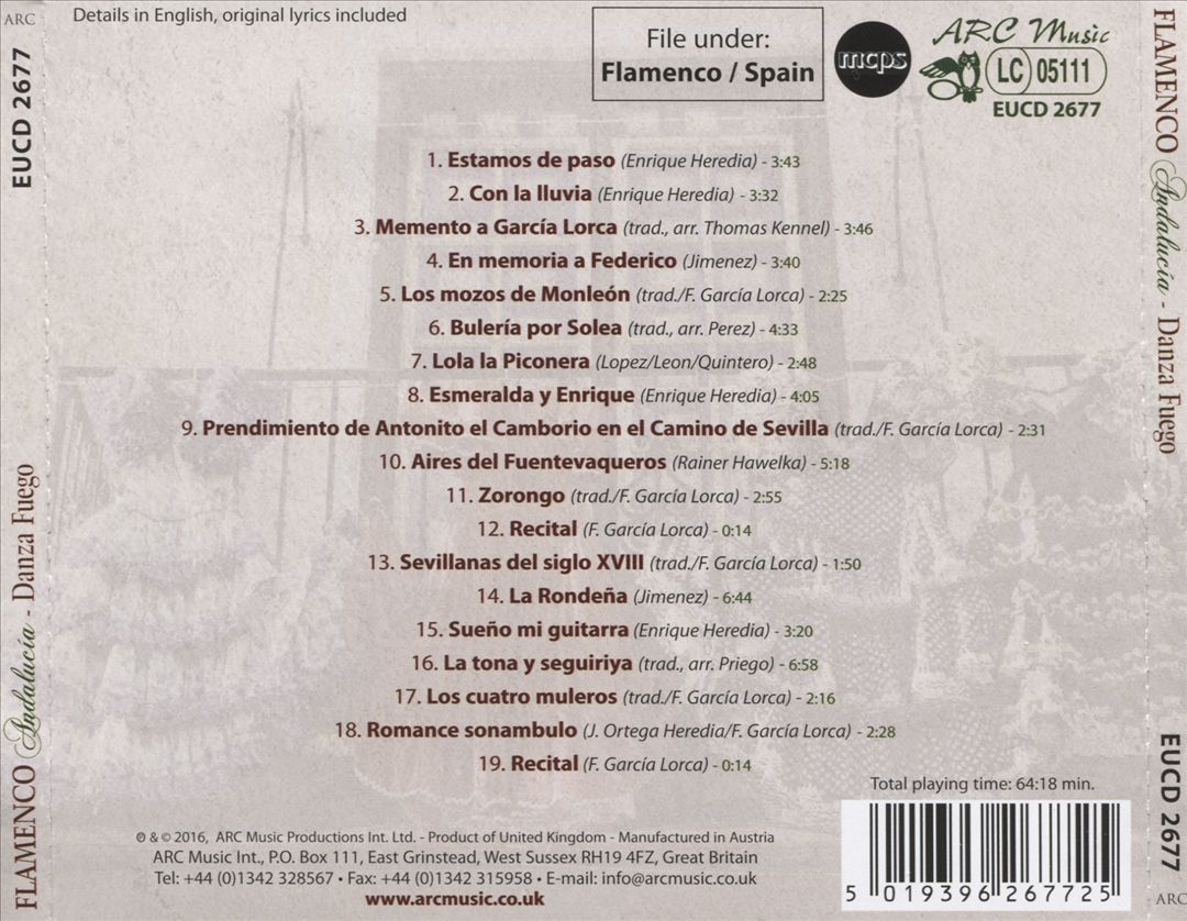 Flamenco Andalucia cover art
