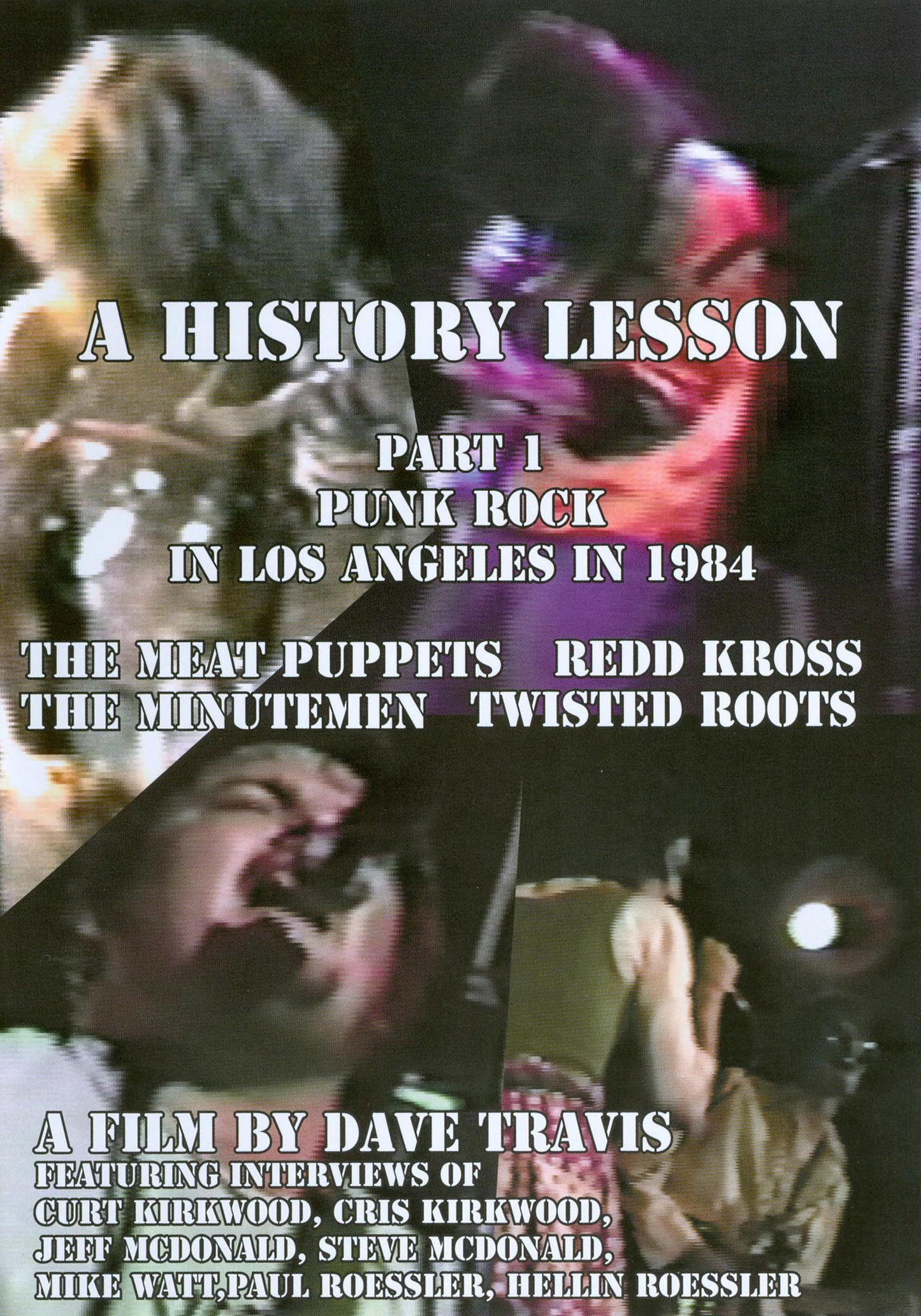 History Lesson Part 1 (punk Rock In Los Angeles In 1984/+dvd) [dvd Audio] cover art