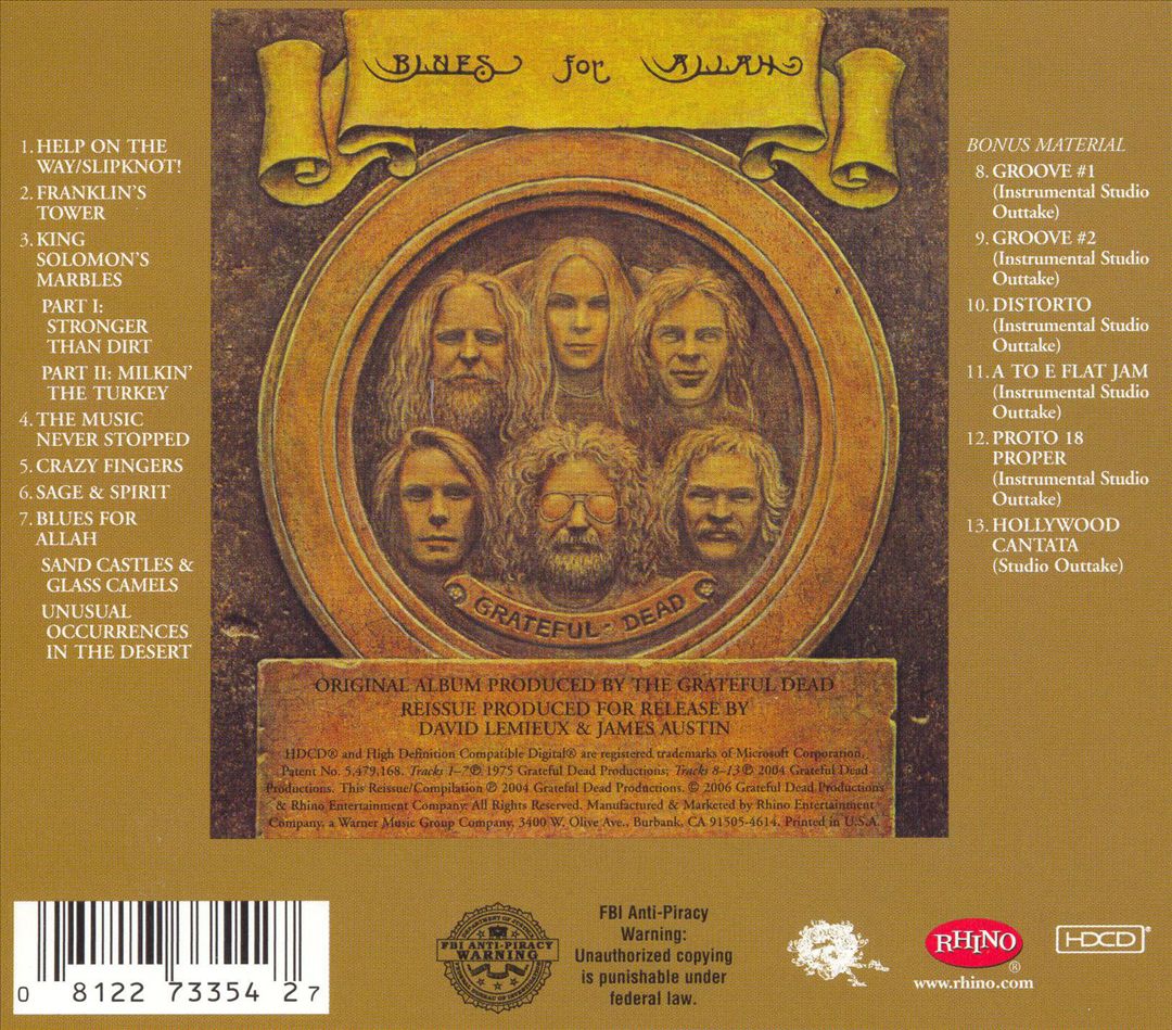 Blues For Allah: Expanded & Remastered cover art