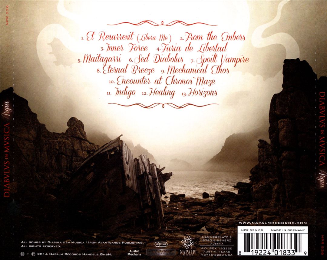 Argia cover art
