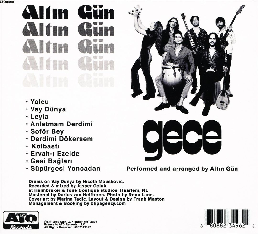Gece cover art