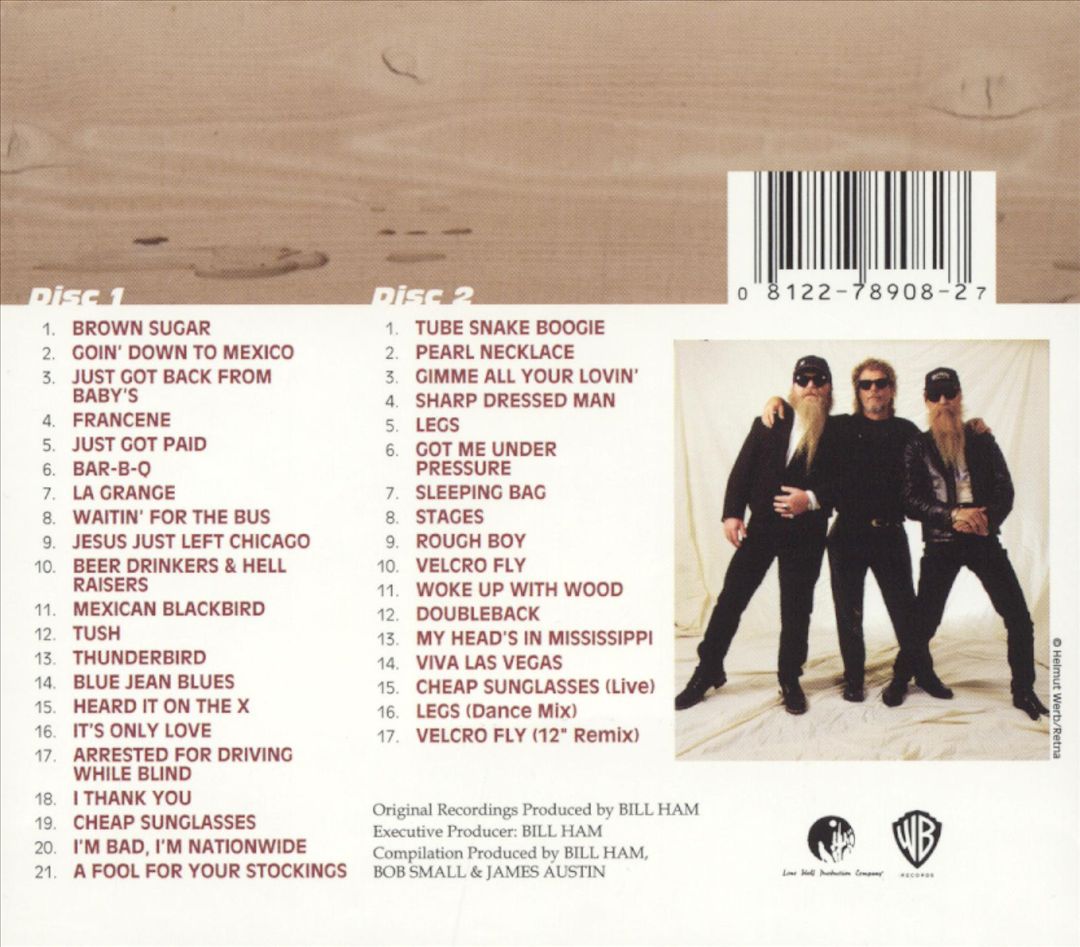 Rancho Texicano: The Very Best of ZZ Top cover art
