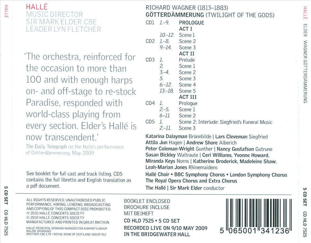 Richard Wagner: Götterdämmerung cover art