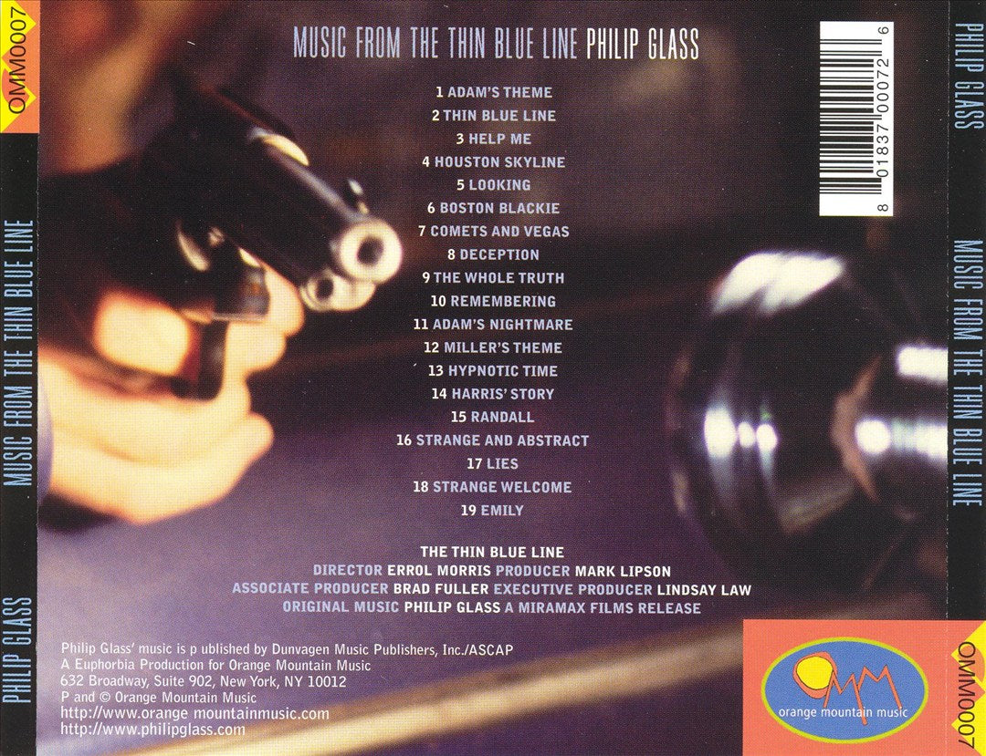 Music from The Thin Blue Line [Orange Mountain Music] cover art