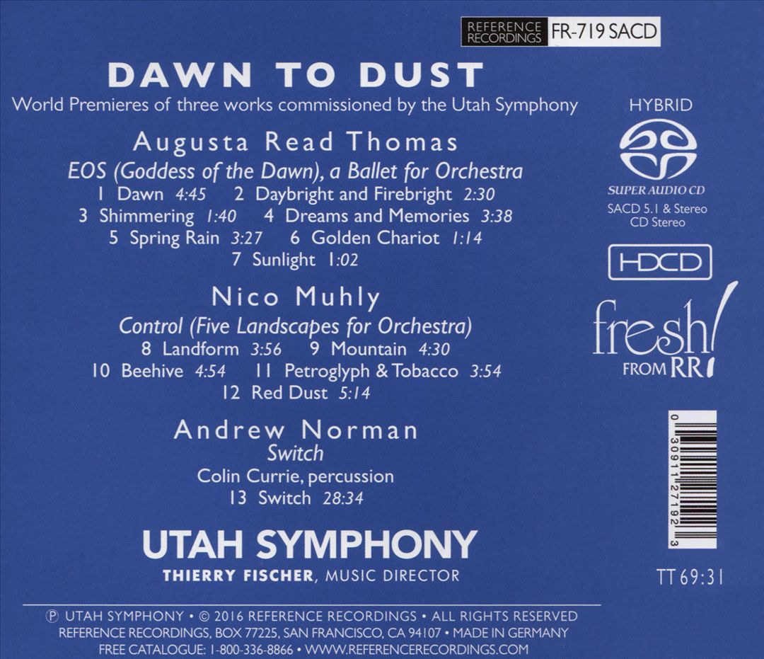 Dawn to Dust cover art
