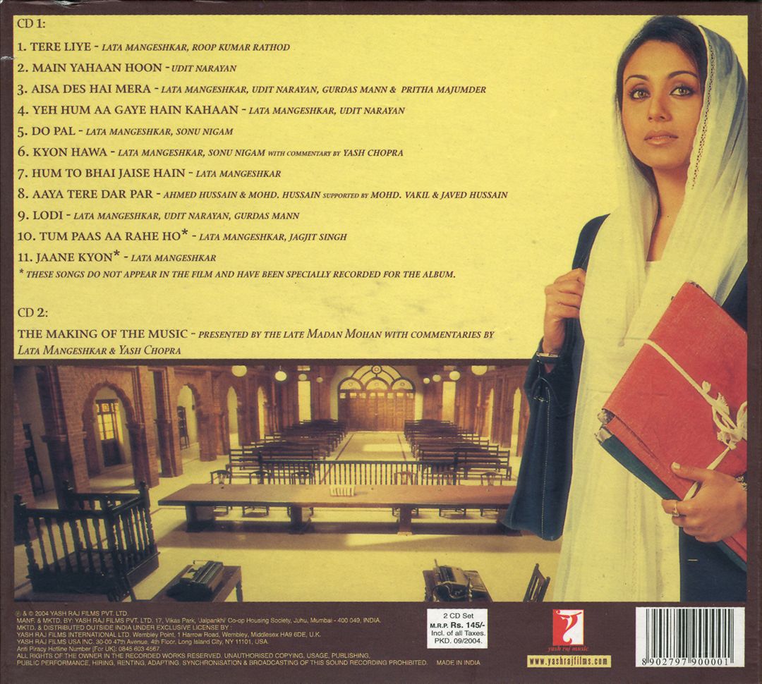 Veer-Zaara cover art