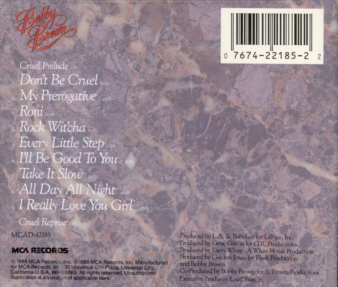 Don't Be Cruel cover art