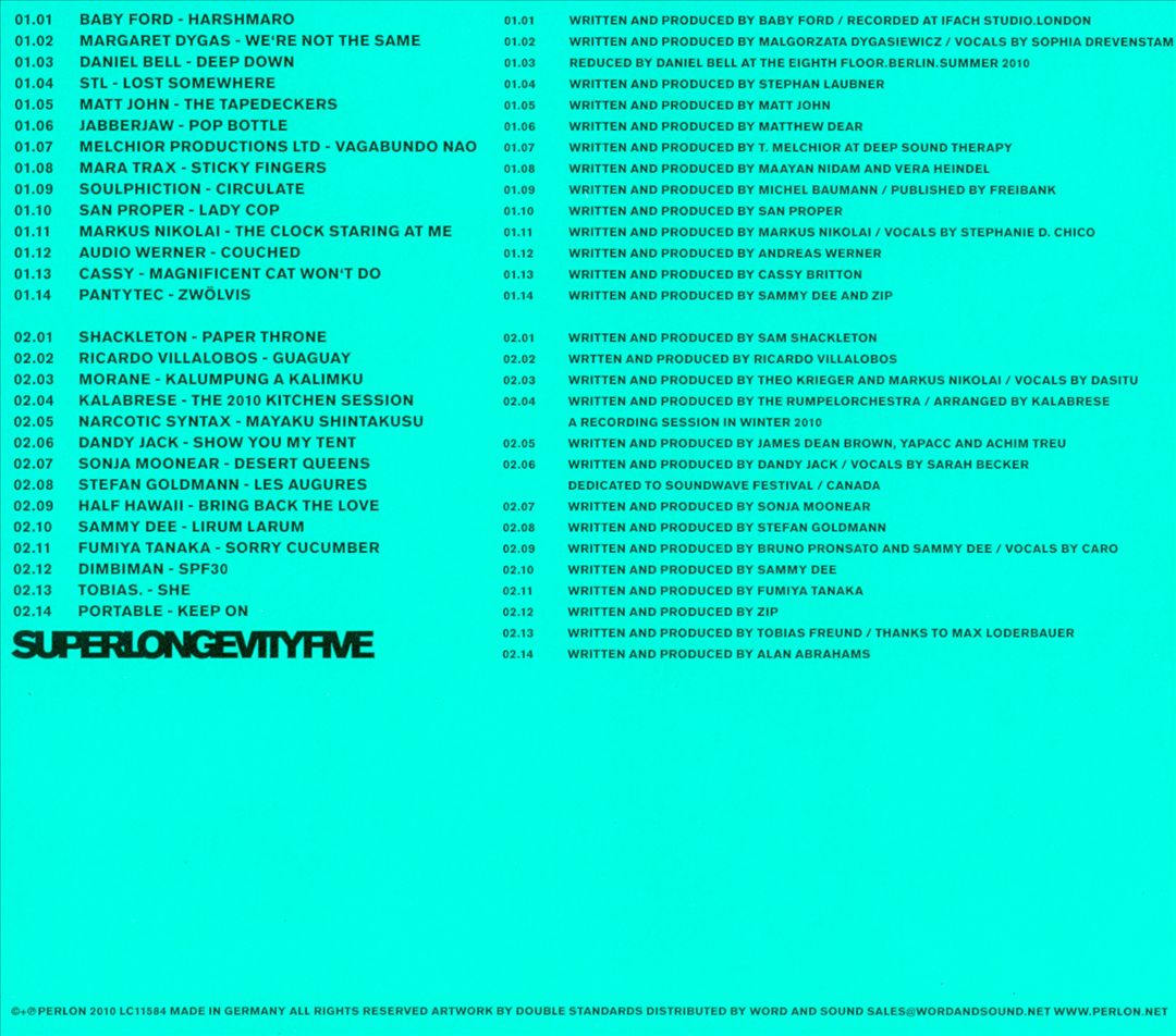 Superlongevity, Vol. 5 cover art