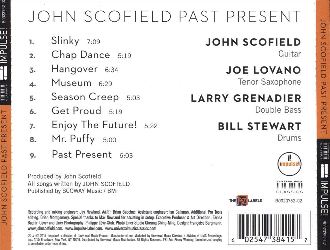 Past Present cover art