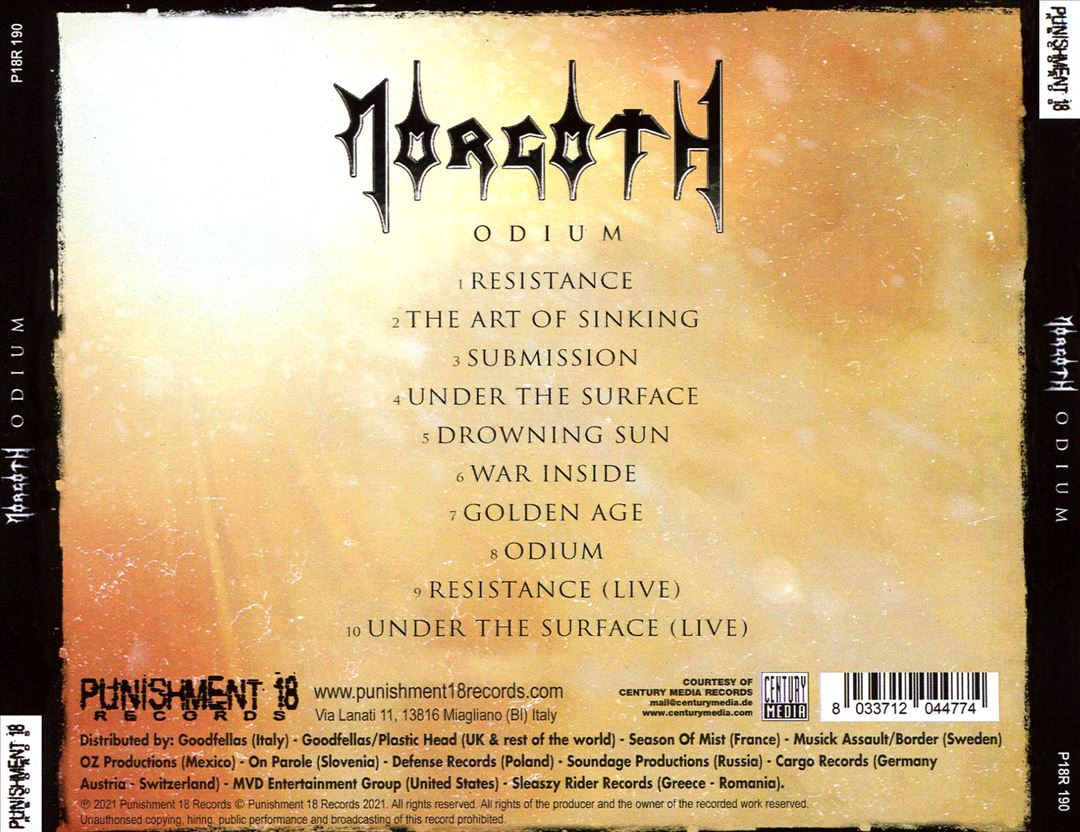 Odium cover art