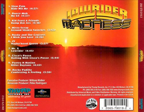 Lowrider Madness cover art
