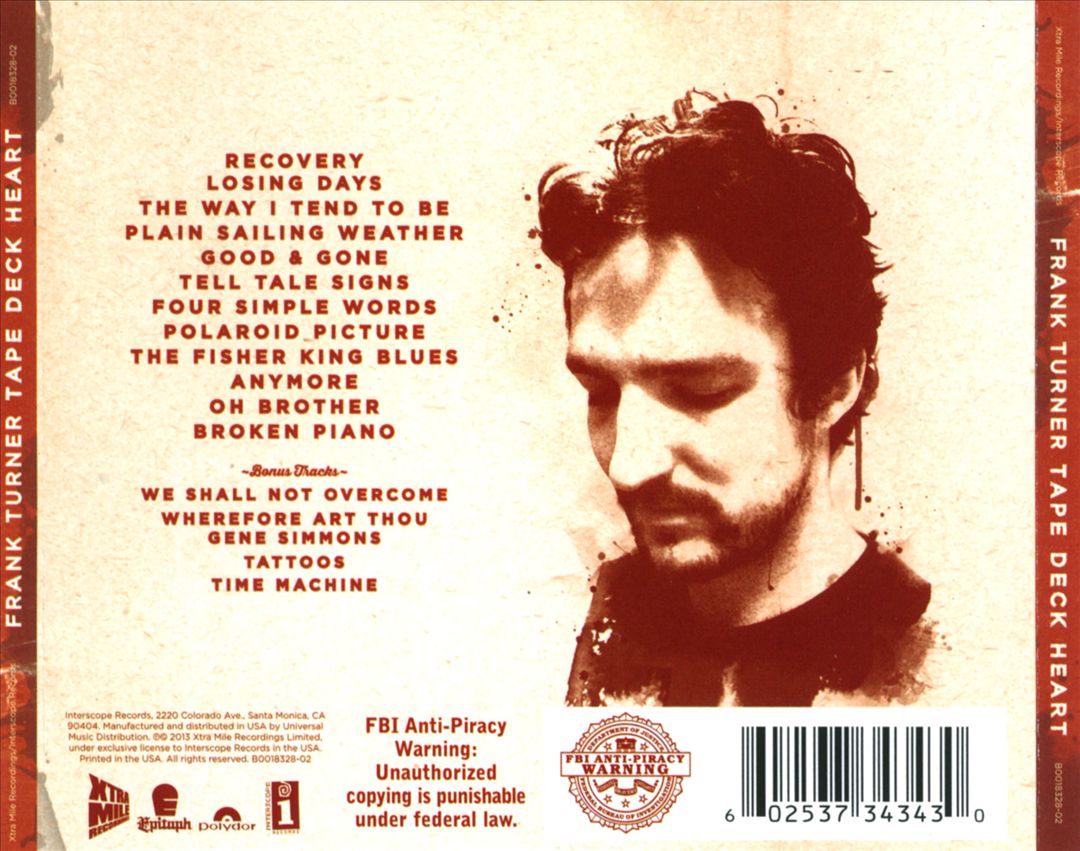 Tape Deck Heart [Deluxe Edition] cover art