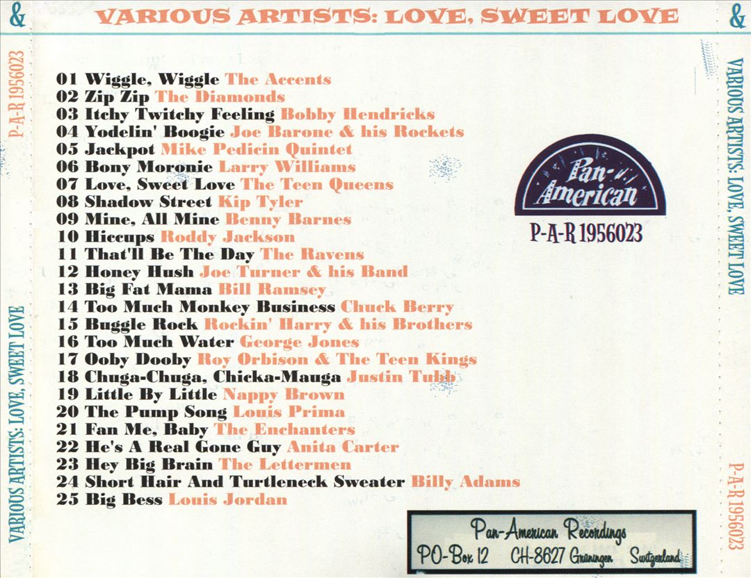 Love Sweet Love [Pan American] cover art
