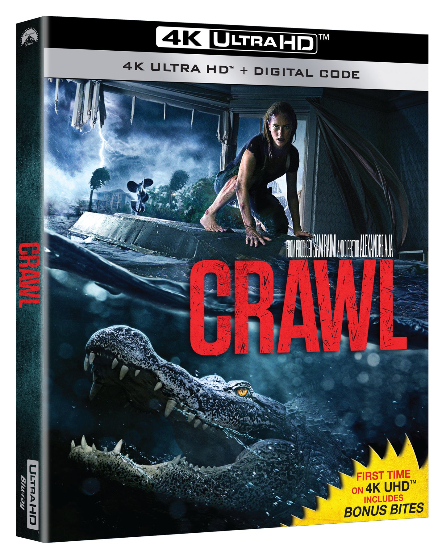 Crawl [Includes Digital Copy] [4K Ultra HD Blu-ray] cover art