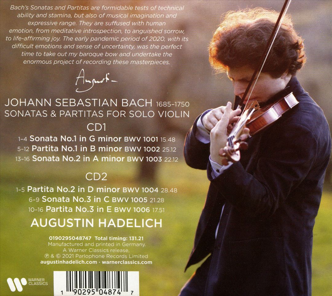 Bach: Sonatas & Partitas cover art