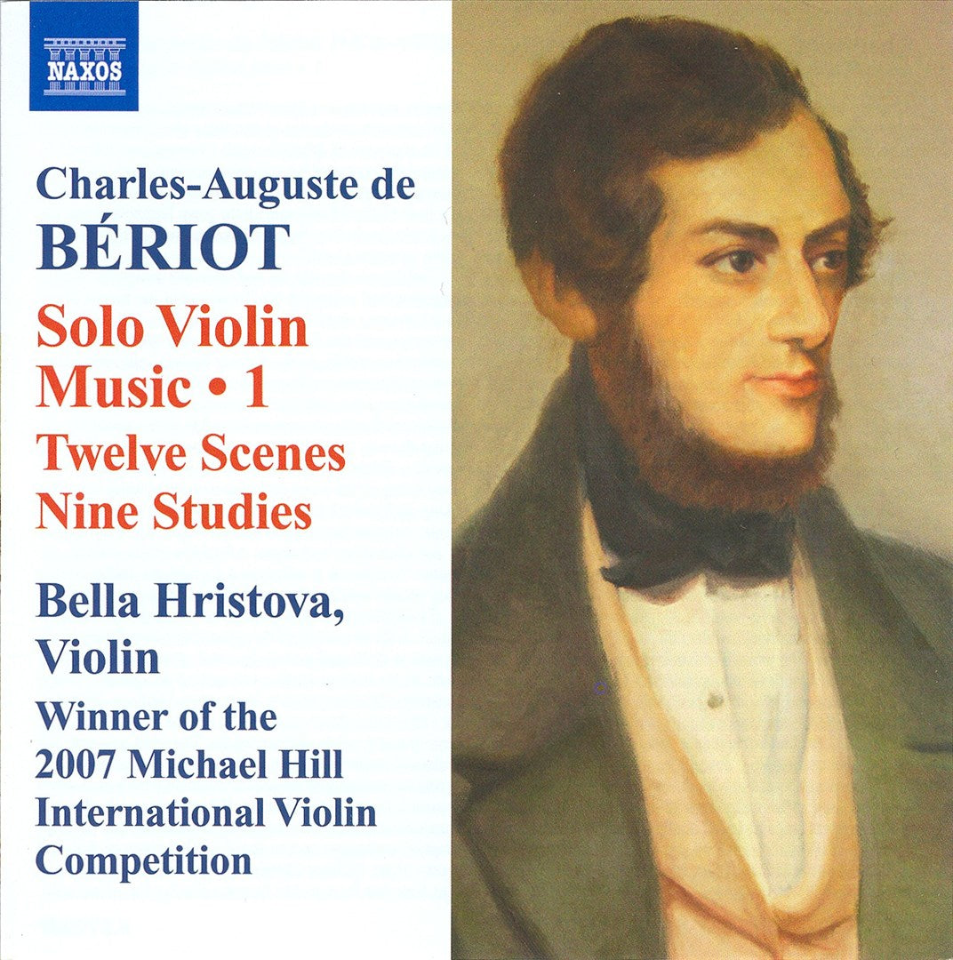 Charles-Auguste de Bériot: Solo Violin Music, Vol. 1 cover art