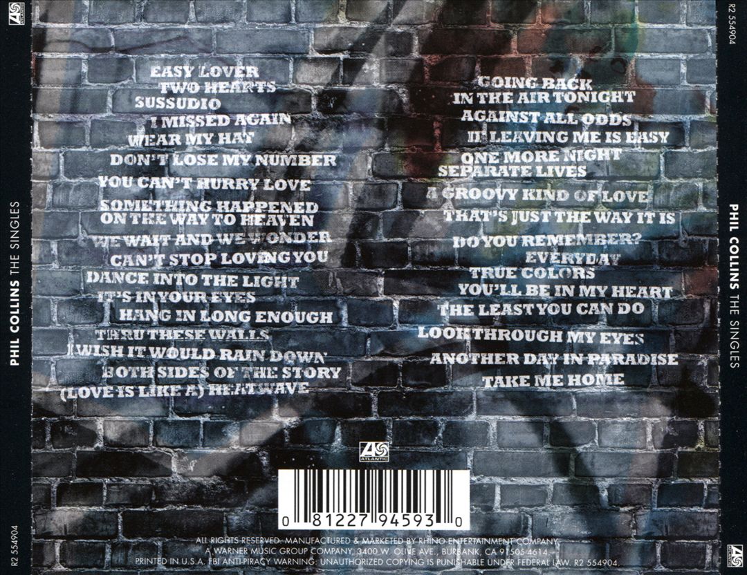 Singles cover art