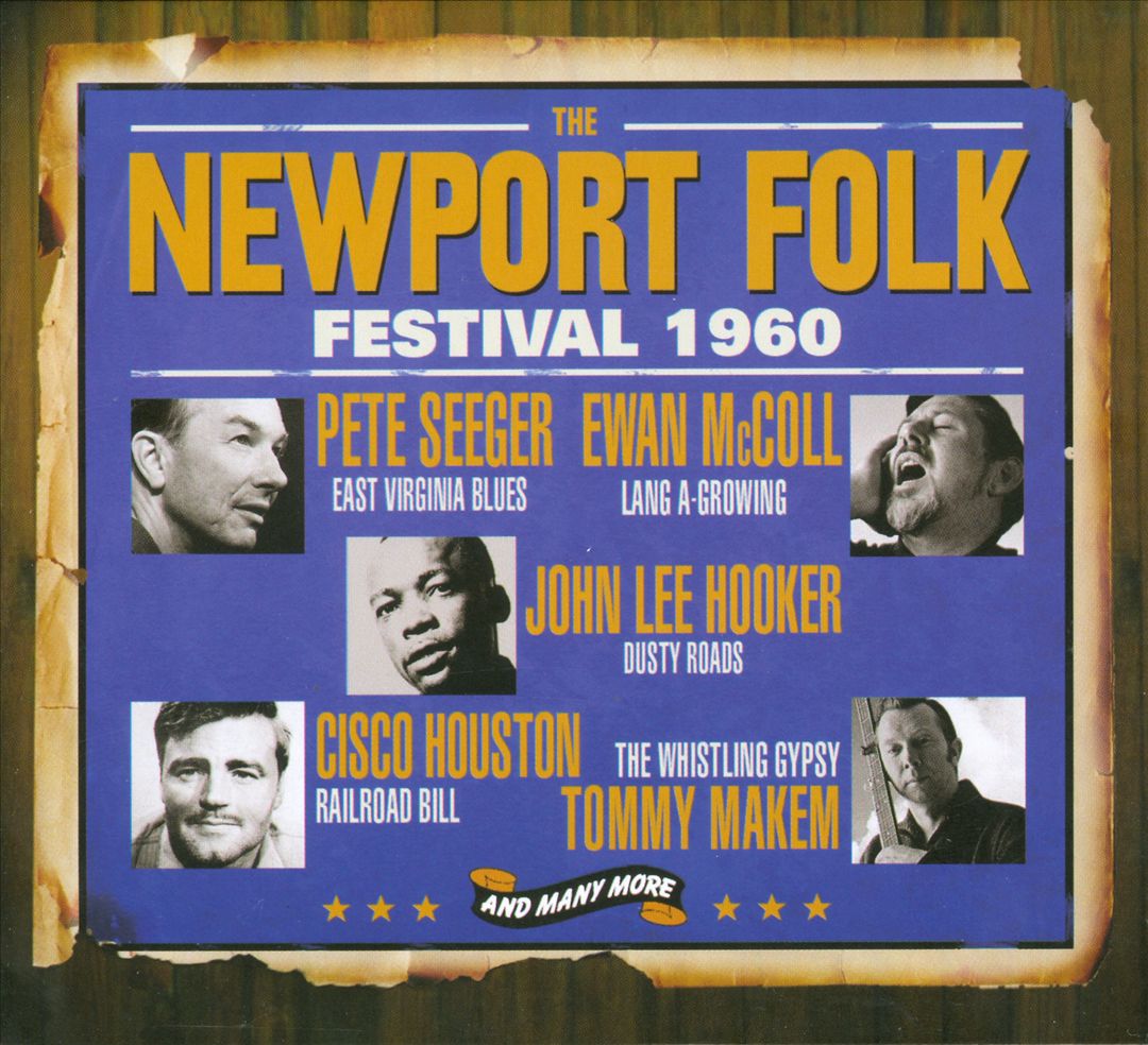Newport Folk Festival 1960 cover art