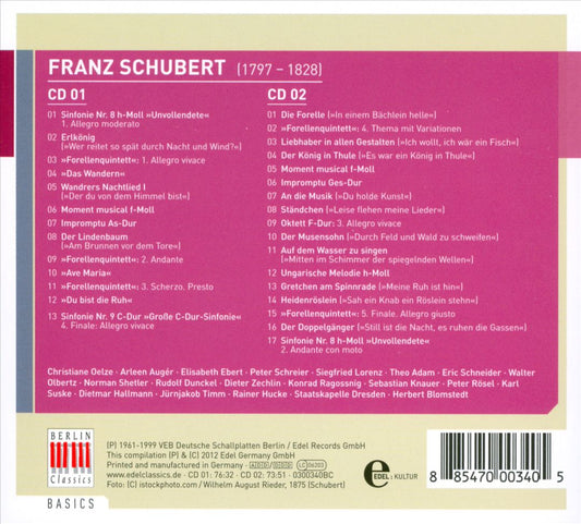 Best of Schubert cover art