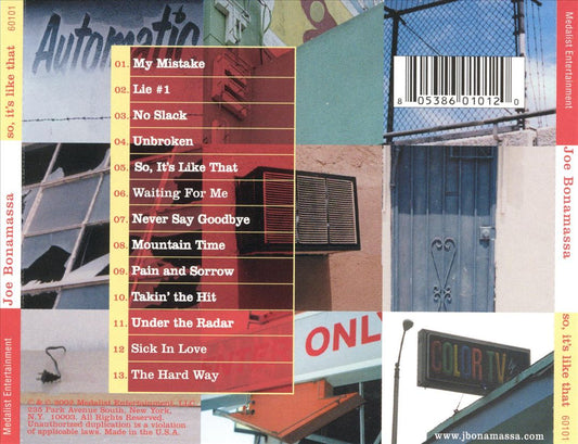 So, It's Like That cover art