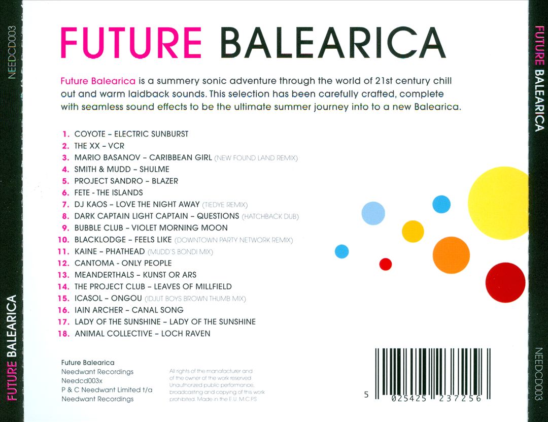 Future Balearica, Vol. 1: New Chill and Warm Laidback Sounds cover art