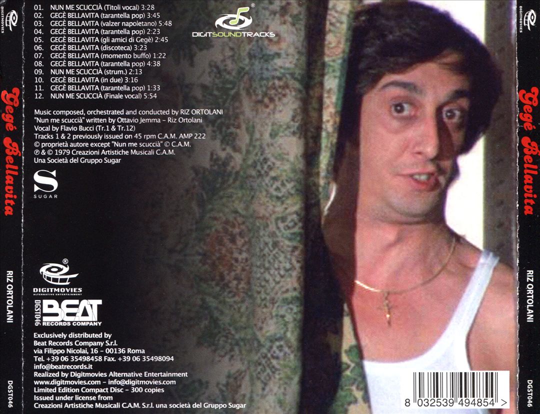 Gegè Bellavita [Original Motion Picture Soundtrack] cover art