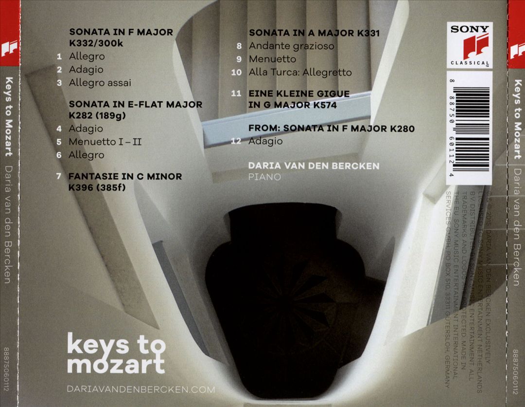 Keys to Mozart cover art