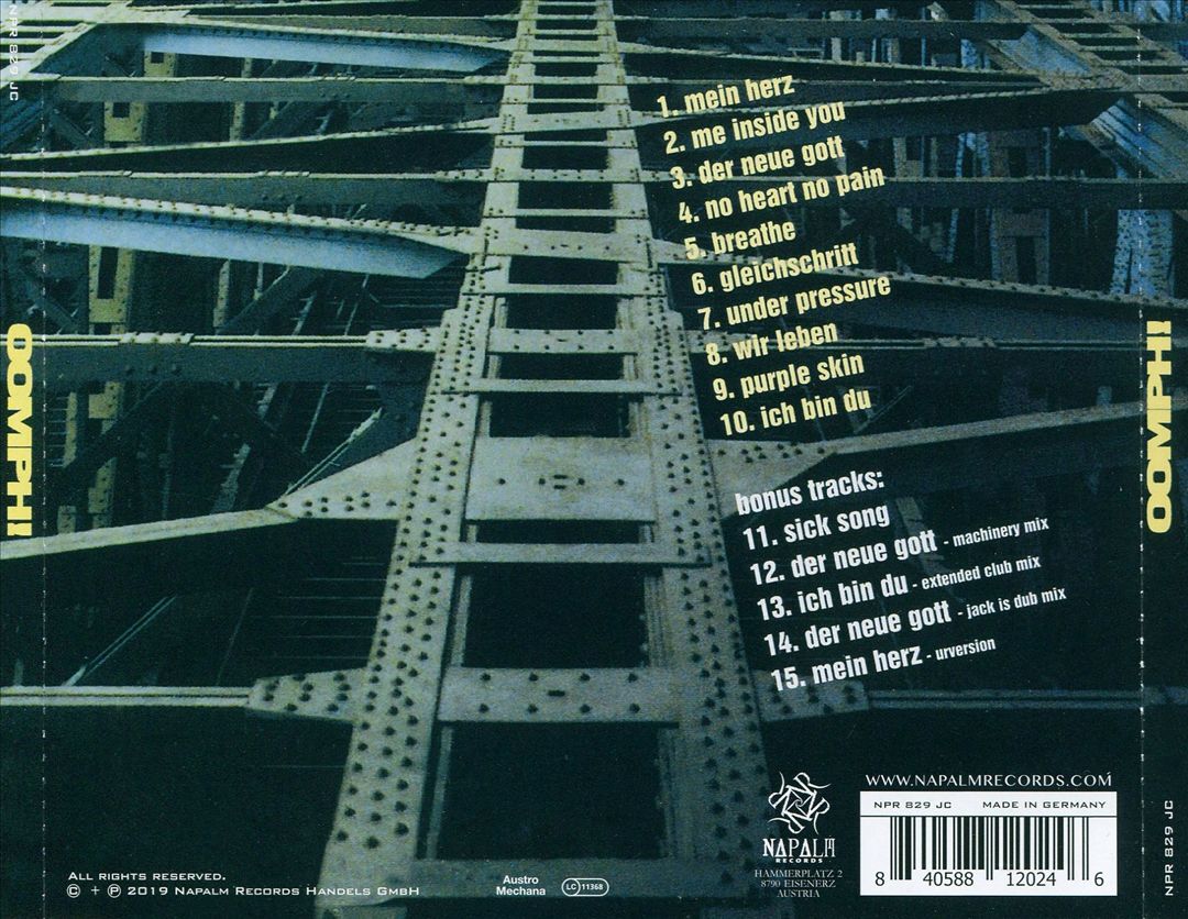 Oomph! cover art