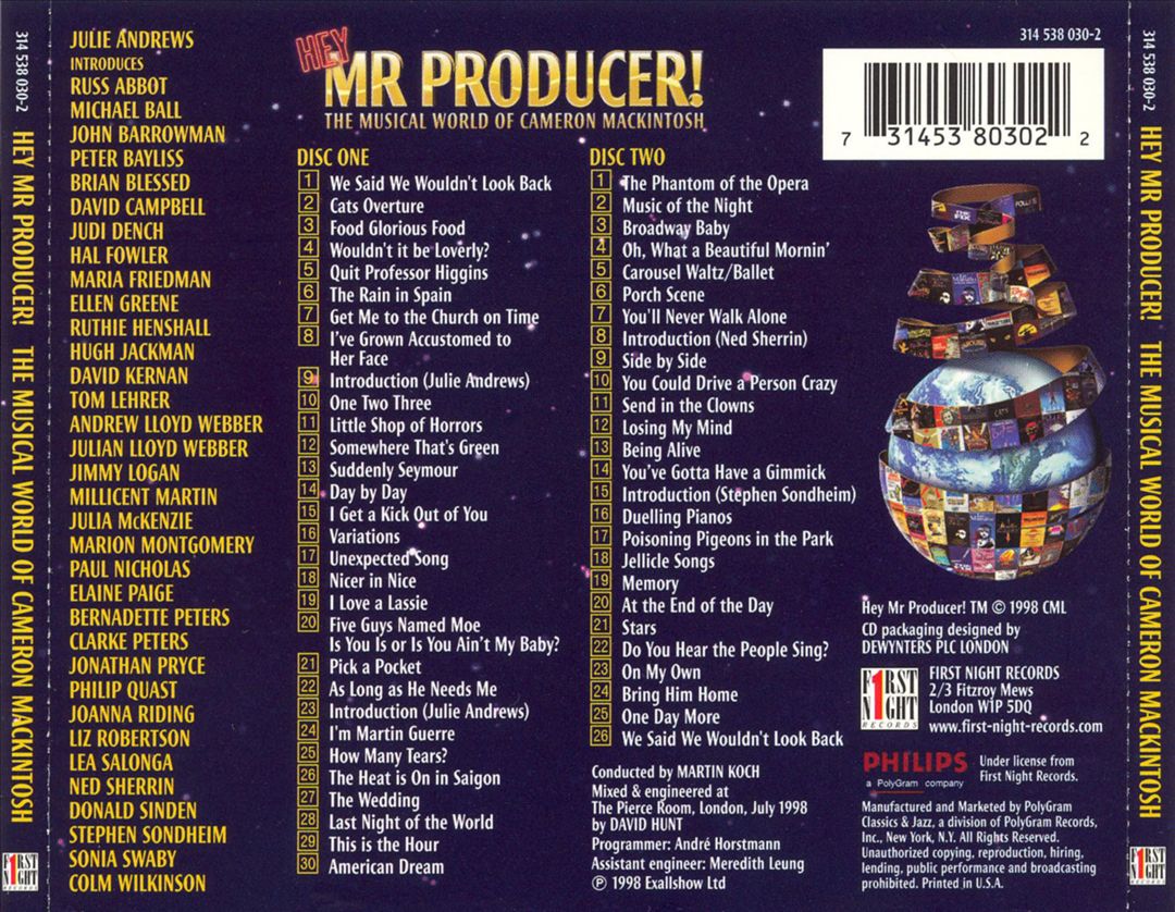 Hey Mr. Producer!: The Musical World of Cameron MacKintosh cover art
