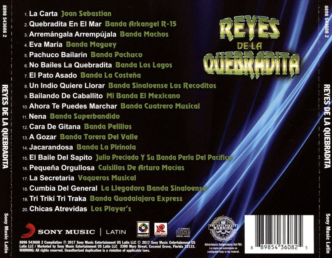 Reyes de la Quebradita cover art