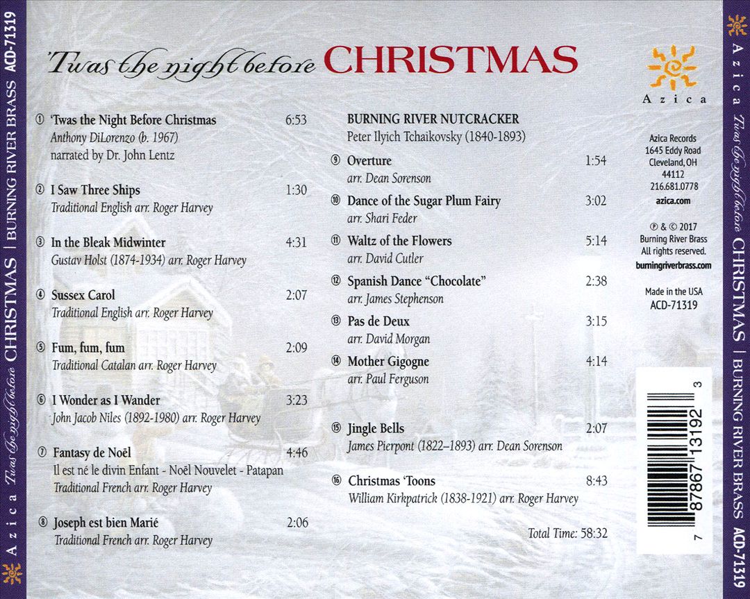 Twas the Night before Christmas cover art
