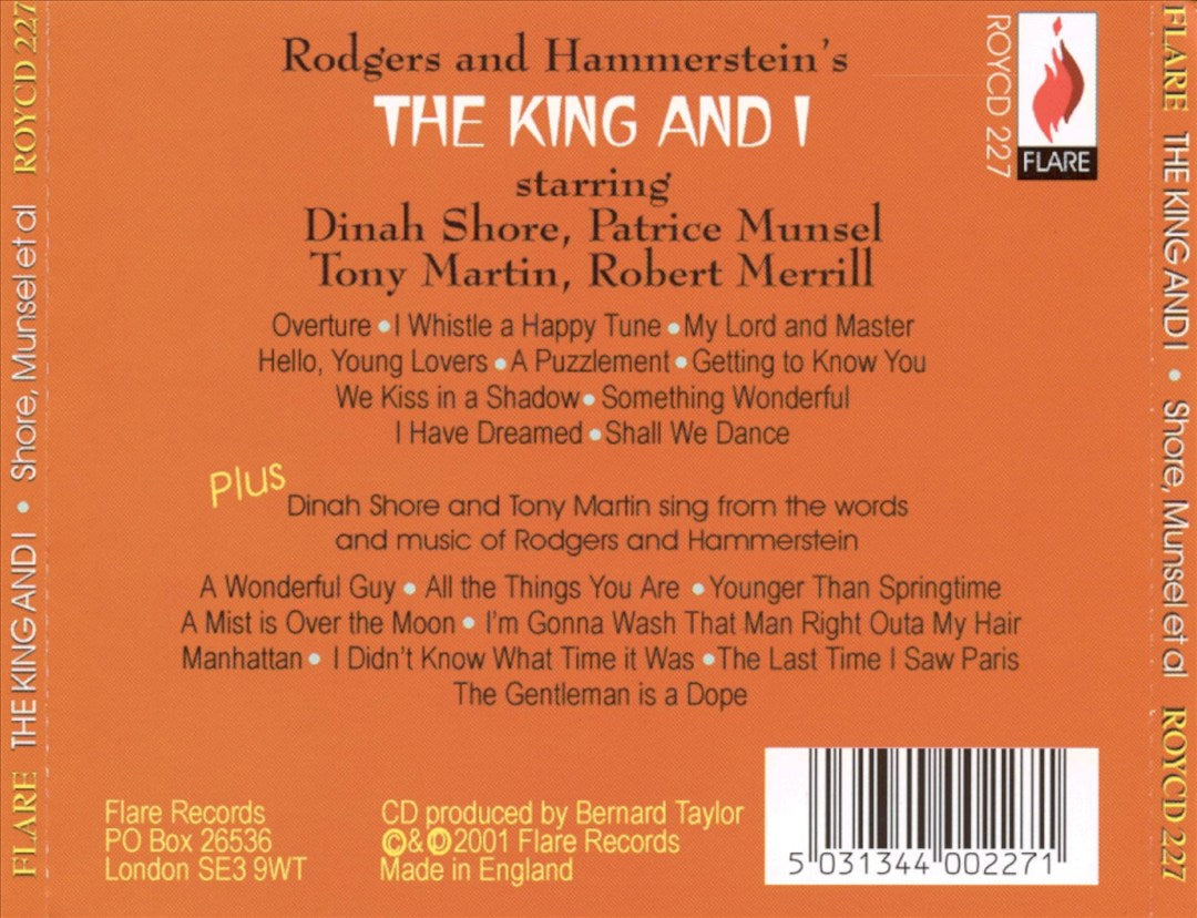 King and I (Selections) cover art