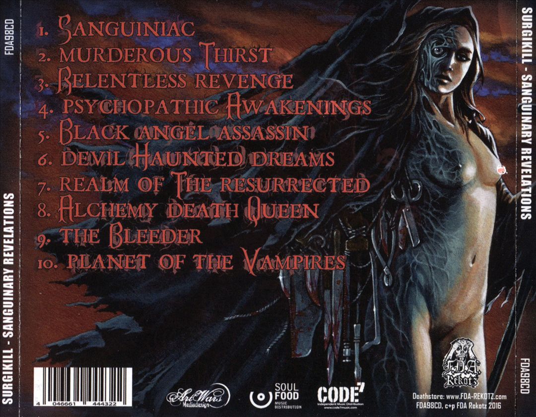 Sanguinary Revelations cover art